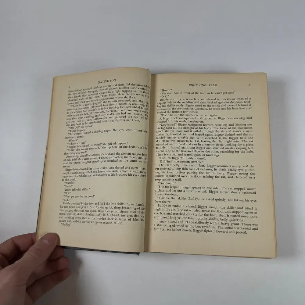 Native Son - by Richard Wright 1940 Vintage book